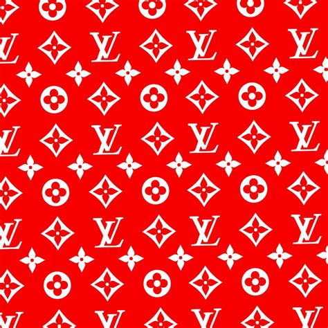 louis vuitton logo red